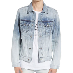 Veste en jean pour homme à manches longues, nouvelle arrivée, fabrication en usine, vente en gros personnalisée - Product Image 2