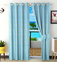 Acheter Jacquard Texture 2 Rideaux Tissu texturé de qualité supérieure Idéal pour le style de fenêtre moderne et la décoration de la maison