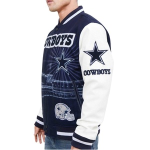 Veste universitaire Letterman bon marché de grande taille avec logo fabriquée sur mesure au Pakistan prix de gros - Product Image 3