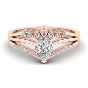 REYESคลาสสิกแฟชั่น 14K 18K 22K Gold Lab Grownแหวนเพชรหรูหราแฟชั่นที่กําหนดเองเครื่องประดับสําหรับผู้หญิงแหวนหมั้น - Product Image 6