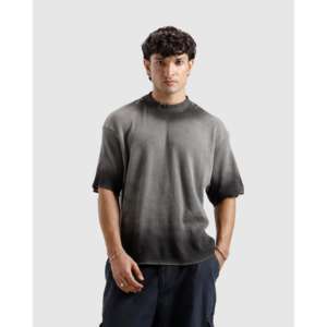 Camiseta Esencial de Punto Waffle Lavado - Product Image 3