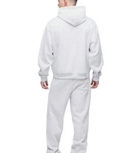 Séchage rapide hommes survêtements tenue décontracté confortable coupe décontractée poids lourd hommes porte hiver porter survêtement - Product Image 3