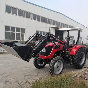 Tractor agrícola resistente, motor diésel de 70HP a 130HP, tractor 4WD fuerte para trabajos agrícolas y agricultura industrial - Product Image 2