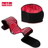 Ceinture de luminothérapie rouge sans minimum de commande, avec quatre modes, pour usage domestique, à infrarouge proche, dispositif portable, directement de l'usine