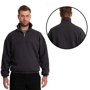 2025 Approvisionnement direct usine Haute qualité Unisexe Coupe classique Meilleures ventes Vêtements d'hiver streetwear Uni 100% Coton biologique Brodé - Product Image 5