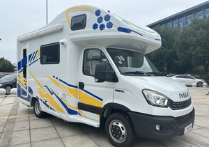 Grand espace, glissière I-VECO, transmission manuelle, Euro5, nouvelle coque en fibre de verre de luxe, camping-car/caravane pour 4-6 personnes - Product Image 3