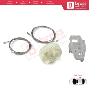 Juego de reparación de regulador de ventanilla eléctrica BWR500, puerta trasera derecha para Scenic Grand Scenic MK2 JM0/1 2003-2009 4/5 puerta 8200118857 - Product Image 6