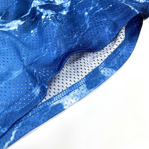 Pantalones Cortos Deportivos Sublimados Personalizados con Diseño de Rayo Multicolor, Último Diseño en Pantalones Cortos Sublimados para Hombre - Product Image 5