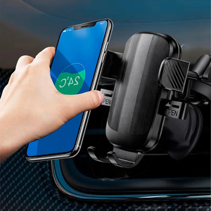 Support de téléphone pour grille d'aération de voiture avec clip universel - Couleurs assorties - Product Image 5