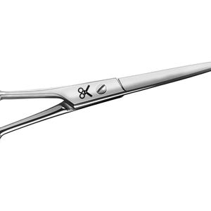 กรรไกรช่างตัดผมด้ามจับยาว6นิ้วทำจากสเตนเลสสำหรับมืออาชีพพร้อมฟัน28ซี่คุณภาพสูงสำหรับร้านเสริมสวยและใช้ในบ้าน - Product Image 4