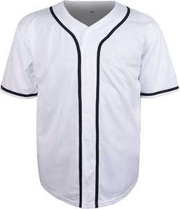 Uniforme de Béisbol Personalizado y Conjunto de Camiseta para Deportes de Equipo con Tela Transpirable de Secado Rápido, Protección UV, Ajuste Atlético y Duradero - Product Image 1
