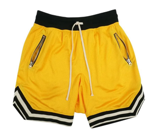 Short de basket-ball en maille pour hommes Short respirant à séchage rapide pour l'été Fitness Pantalon court respirant décontracté Short pour hommes - Product Image 3