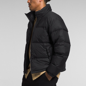 Chaqueta de Invierno Acolchada con Capucha para Hombre de Alta Calidad, Venta al por Mayor OEM, Impermeable, con Logotipo Frontal, Ropa de Exterior Elegante, Exportación de Pakistán - Product Image 5
