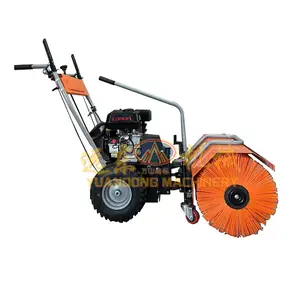 6.5/11HP Ce baling-baling salju berguna dengan Starter listrik tanpa kabel 13HP pelempar salju bensin Blower salju