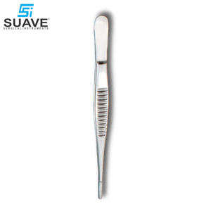 ราคาขายส่งคีมเนื้อเยื่อผ่าตัดรูปทรงตรงคีมวัสดุสแตนเลสโดย SUAVE เครื่องมือผ่าตัด - Product Image 2