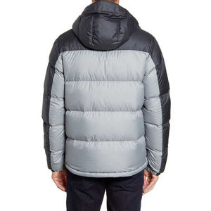 Veste matelassée réversible imperméable de haute qualité pour homme, col montant, pour temps froid, hiver, veste à bulles, tissu en laine, haute qualité - Product Image 2