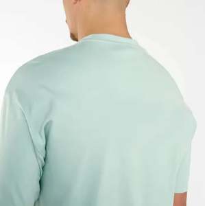Camiseta de calle de verano ecológica para hombre, algodón orgánico, diseño minimalista, ajuste extragrande, moda sostenible - Product Image 3