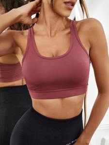 Sujetador Deportivo Ligero de alto soporte para mujer para Yoga, Fitness, correr y entrenamiento, Tops de entrenamiento de talla grande - Product Image 3