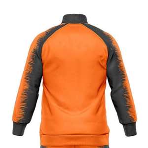 Conjunto Deportivo Unisex al por Mayor OEM, Chándal de Invierno 100% Poliéster con Cremallera, Dos Piezas, Logotipo Impreso por Sublimación Personalizado, Transpirable - Product Image 5