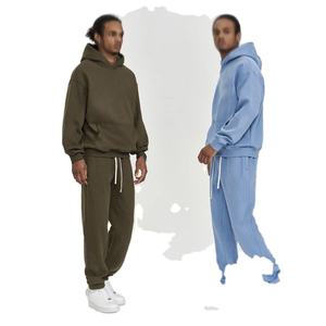 Fabricante Mayorista ODM Premium de Primera Calidad, Ropa Deportiva Ligera de Otoño para Hombre, 220g, Poliéster y Algodón, Personalizada, Estilo Urbano, para Gimnasio - Product Image 3