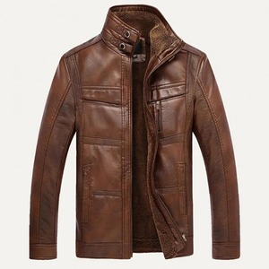 Veste de costume pour homme, coupe ajustée, fine, 2025, noire, en cuir, blazer classique, décontracté, simple, à simple boutonnage, tendance, de haute qualité - Product Image 5