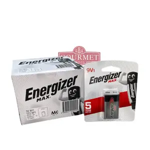 Venta al por mayor de baterías de litio no recargables Energizer Baterías 9V BP1 Energizer Max 1PCs