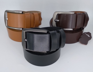 Ceinture pour homme de qualité supérieure, boucle automatique en acier, nouvelle mode, cuir véritable noir, accessoire tendance - Product Image 6