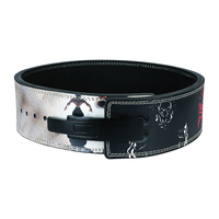 Ceinture de musculation en cuir de vachette OEM personnalisée, unisexe, réglable, robuste, respirante, écologique, antidérapante, avec soutien lombaire