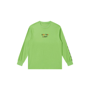 Nuevo diseño personalizado Unisex camisetas de manga larga para hombre Camiseta 100% algodón personalizado bordado camiseta - Product Image 3