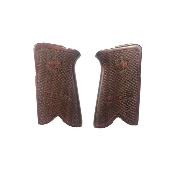 Ruger P85 Compatible Ruger Inscribed Laser Cut Special Series Wooden Grip Mod5