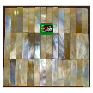 Láminas de incrustaciones de nácar pulidas para artesanos que hacen instrumentos finos y accesorios de diseño - Product Image 3