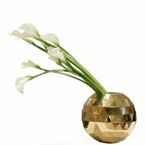 Diseño hecho a mano personalizado mejor para la decoración del hogar hecho a mano mejor decoración interior y diseño hecho a mano florero de planta de oro y florero - Product Image 6