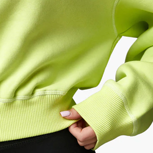 Sudadera de Punto Regular Antiarrugas para Mujer 2025, Personalizada, de Manga Larga, Estilo Urbano, con Bordado Frontal para Invierno - Product Image 3