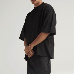 Camisetas de gran tamaño informales para hombre, Camisetas Básicas de manga corta con cuello redondo de verano, camisetas de gran tamaño con gráfico cruzado Vintage - Product Image 5