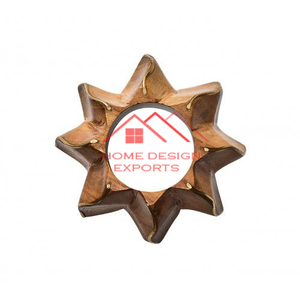 Vente chaude porte-serviette en bois 2 tons pour décorations de mariage à prix raisonnable - Product Image 3