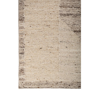Abrash Ivory Flat Weaves Wool <b>Rugs</b> Handmade Abstract Rectangle Jute <b>Rugs</b> for Home Living Room <b>Bedside</b> Hallway-Model ADWL-168 - Product Image 3