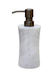 Polished Beige Marble Soap Dispenser, Ransome Marble Soap Dispenser, <b>Black</b> Marble Soap and Lotion Dispenser - Product Image 6