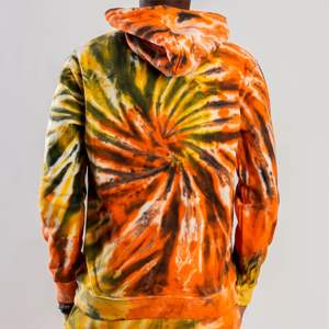 Ensemble de survêtement en coton 100% lourd à teinture tie-dye décontracté pour homme, confortable et douillet pour tous les jours, saison d'automne, intérieur - Product Image 6