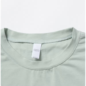 Camiseta corta de entrenamiento para niñas personalizada de alta calidad, camiseta de baile atlético de algodón transpirable de manga corta, suministro al por mayor impreso - Product Image 3