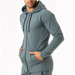 2024 Fall Waffle Mens Jogger Set Logotipo personalizado Entrenamiento informal Traje de 2 piezas Estampado Diseñador Chaqueta Conjunto Chándal de moda para hombres - Product Image 3