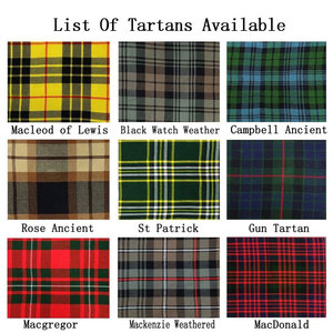 Kilt tactique hybride moderne pour homme en coton noir et tartan vert irlandais 2026 - Product Image 5