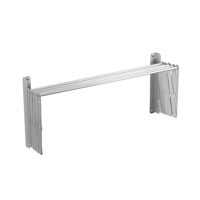 Vente Chaude Séchoir Accordéon Rétractable en Acier Inoxydable, Séchoir Mural Pliant pour Linge de Buanderie et Salle de Bain