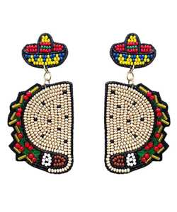 Pendientes colgantes multicolores con estilo, accesorios creativos de joyería artificial para mujer, accesorio de moda hacia adelante - Product Image 1