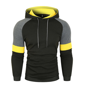 เสื้อฮู้ดผู้ชายผ้าฝ้ายแบบสวมหัวใส่ได้ทั้งชายและหญิงเสื้อฮู้ดสีพื้น - Product Image 1