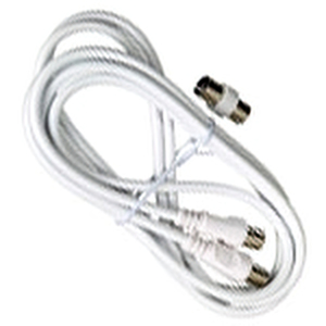 Cavo Video TV Maschio/Maschio 2 Metri con Adattatore Maschio/Femmina - Product Image 1