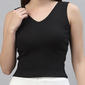 Débardeur pour femmes Premium Cotton Breathable Soft Fabric Sleeveless Casual Wear Manufacturer for Global Boutique Wholesale - Product Image 1