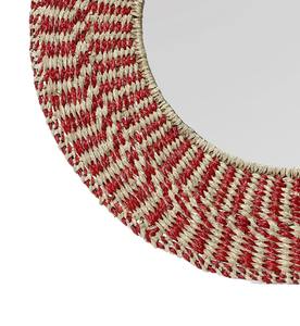 Vietrustic Boho Style Home Decor Miroir Seagrass Jute Miroir Pour Bureau Décor - Product Image 2