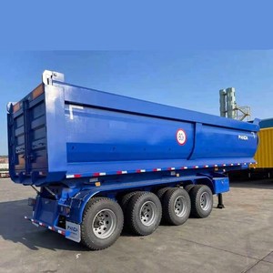 Remolques de Camión Comerciales de 4 Ejes con Capacidad de 40 Cbm Exw China - Product Image 1