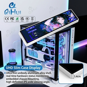 Monitor Secondario LCD da 9,16 Pollici per Case <span class=keywords><strong>PC</strong></span>, Schermo USB IPS, Display AIDA64, Fornitore OEM di Fabbrica - Product Image 1