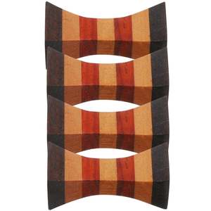 Couverts en bois fabriqués à la main repose-vaisselle lavable au lave-vaisselle personnalisable pour hôtel restaurant mariage et événement utilisation cuillère et repose-baguettes - Product Image 1